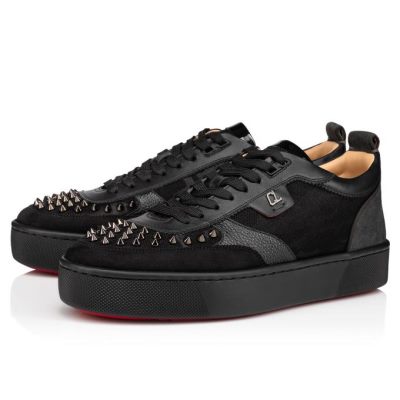 Zapatillas Happyrui Spikes Christian Louboutin Hombre - Negros - 1165044CM53